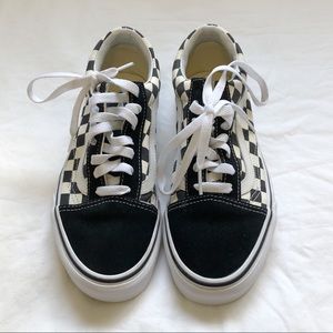 Old School Checkered Vans